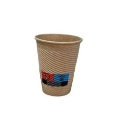 Pap Kaffebæger Ripple Wall 300 ml/12 oz Brun - 50 stk/ps
