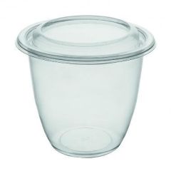 Klar Bæger 750 ml Ø129 x 109 mm RPET - 42 stk/pk
