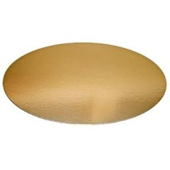 Kagepap Ø260 mm 800 g Sølv/Guld - 100 stk/krt
