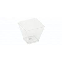 PLA Dessertglas Kova 60 ml, 50 x 50 x 45 mm Klar - 50 stk/pk