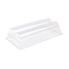 rPET Låg 181 x 93 x 44 mm Klar - 455 stk/krt
