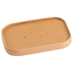 Pap/PE Låg t/Bæger Catersource 178 x 129 x 40 mm - 25 stk/ps
