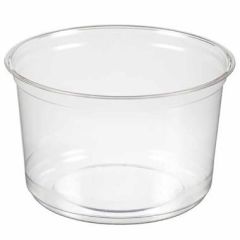 Bæger Deli Rund 400 ml Ø117 x 69 mm RPET Klar - 50 stk/pk