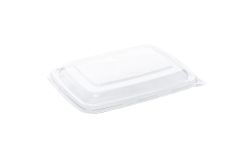 RPET Låg Firkantet til 600 og 950 ml bakke Kold - 75 stk/pk