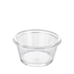 Flergangs Madglas u. låg 130 ml Klar - 60 stk/pk
