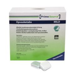 Prime Source Mild Maskinopvask Tabs Svanemærket Vandopløselig folie - 100 stk/pk