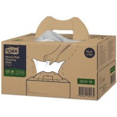 Tork W7 Aftørringsklud Kraftig Hvid Extra Lang - 120 stk/krt