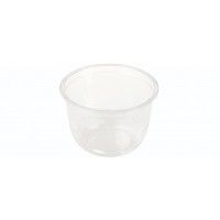 PLA Dessertbæger 260 ml, Ø96 x H63 mm Klar - 50 stk/pk