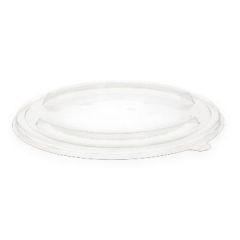 Plastlåg Verive Rund Ø185 mm RPET Klar - 50 stk/pk