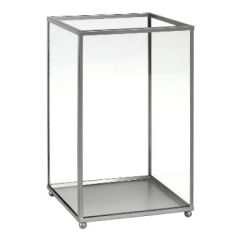 Duni Lanterne Comodo Noble 22 x 14 cm Sølv - 2 stk/krt