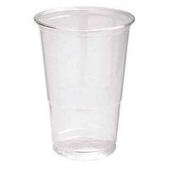 Plastglas 25 cl Ø78 mm Klar - 50 stk / ps