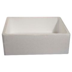 Termokasse uden låg 11 L EPS 1/2 GN Hvid - 1 stk