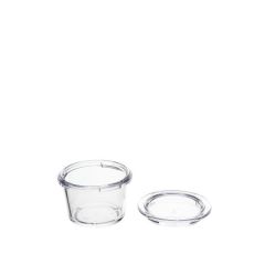 Flergangs Madglas u. låg 50 ml Klar - 108 stk/pk