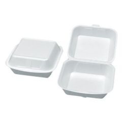Burgerboks XL 190 x 186 x 108 mm XPS 1509 Hvid - 100 stk/ps