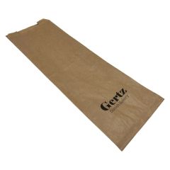 Grovbrødspose Gertz Bakery 160/80 x 460 mm 50 gr Brun - 500 stk/krt - UDEN AFGIFTER OG GEBYR