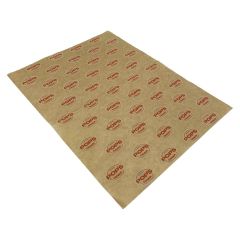 Sandwichpapir Pop's Diner 40 x 30 cm Brun - 1000 stk/krt - UDEN AFGIFTER OG GEBYR