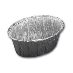 Alubakke til små kager 260 ml 75026 - 100 stk/pk