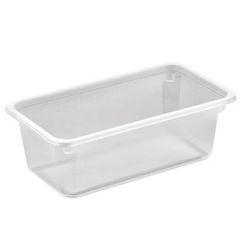 Plastbakke Kageboks 1-rum 710 ml 179 x 98 x 60 mm PP Klar
