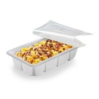 SR-fiber - Bakke 1/4 gastro, 265 x 162 x 65 mm, bio coated - 60 stk/pk