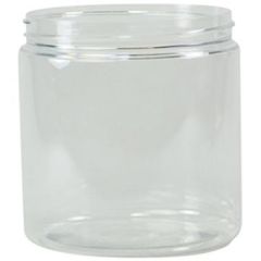 Dåse 500 ml Ø93x96 mm PET Klar, 100 stk/krt