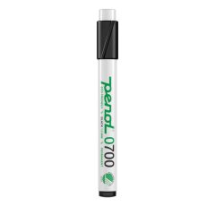 Permanent Tuschpen m. rund spids 1,5mm, Sort - 10 stk