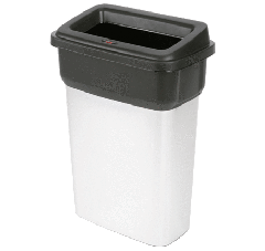 Vileda Professional Affaldsbeholder Geo 70 L, Plast Metalfinish