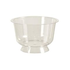 Dessertbæger 200 ml Ø95 mm på Fod PS Klar, 25 Stk/ps
