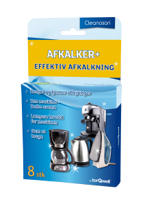 Cleanosan Afkalker til kaffemaskine - 8 stk/pk
