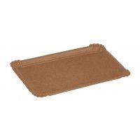 Kraft Tallerken FSC 200 x 130 mm Brun - 250 stk/pk