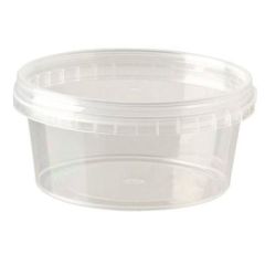 Plastbæger 180 ml Ø92 mm Rund, PP Klar - 200 stk/krt