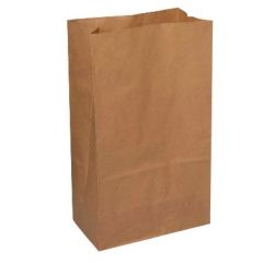 Klodsbundspose 16 L 250 x 150 x 430 mm 70 gr Brun - 200 stk/krt