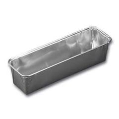 Alubakke til fransbrød 2050 ml 337 x 106 x 80 mm 76205 - 50 stk/pk