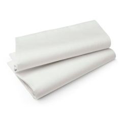 Duni Evolin Stikdug 127 x 127 cm Hvid - 50 stk/krt