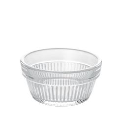 Flergangs Madglas 125 ml Riflet Klar - 66 stk/pk