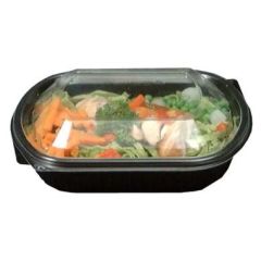 Mealmaster Midi 714 ml t/Microovn PP Sort - 250 stk/krt