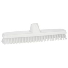 Vikan Gulvskrubbe stiv m. gevind 29 cm Hvid PP