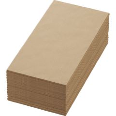 Dunisoft Serviet Bio Natural Brown 40 x 40 cm - 6 pk x 60 stk/krt