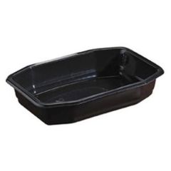 Duni Bakke 1-rum 800 ml HMR PP Sort - 328 stk/krt