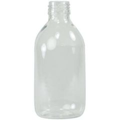Flaske GATSBY 300 ml Ø63x140 mm PET klar, 160 stk/krt