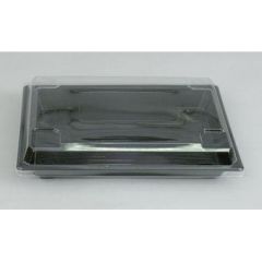 RPET Låg Klar 240 x 175 x 28 mm - 300 stk/krt