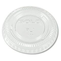 Plastlåg Ø44 mm PET Klar til Dressingbæger 30 ml 100 stk/ps