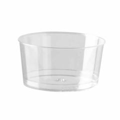 Dressingbæger 40 ml Ø50x26 mm PS Klar, 100 Stk