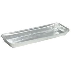 Alubakke til kringle 685 ml 326x106x25 mm 7370 - 125 stk/pk