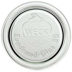 Låg i Glas til Patentglas Weck Ø8.6 cm - 6 stk/pk