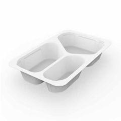 Duni Bakke 3-rum 1/4 GN 210/380/500 ml - 225 stk/krt