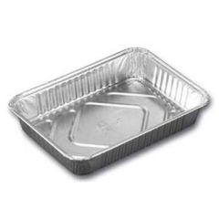 Alubakke til catering 584 ml 186 x 135 x 30 mm 7352 - 100 stk/pk
