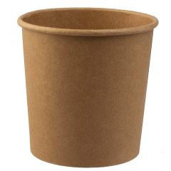 Pap Bæger Soup-To-Go Brun 50 cl Ø96 x 95 mm - 25 stk/ps