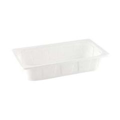 Duni Bakke 1/3 GN N65 3690 ml PP Hvid - 144 stk/krt