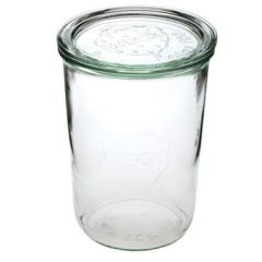Patentglas Weck uden Låg i Glas 850 ml - 20 stk/krt