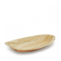 Palmeblad Skål Bionedbrydelig 29 x 19 cm - 25 stk/pk